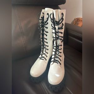 Koi Lace Up Boot From Dolls Kill